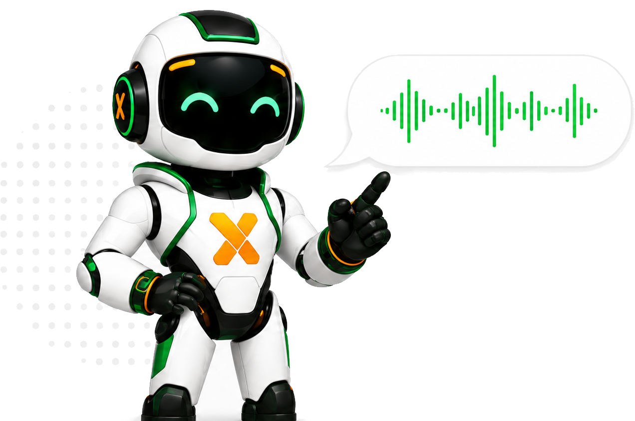 Mascote Maximum em ambiente de rádio online
