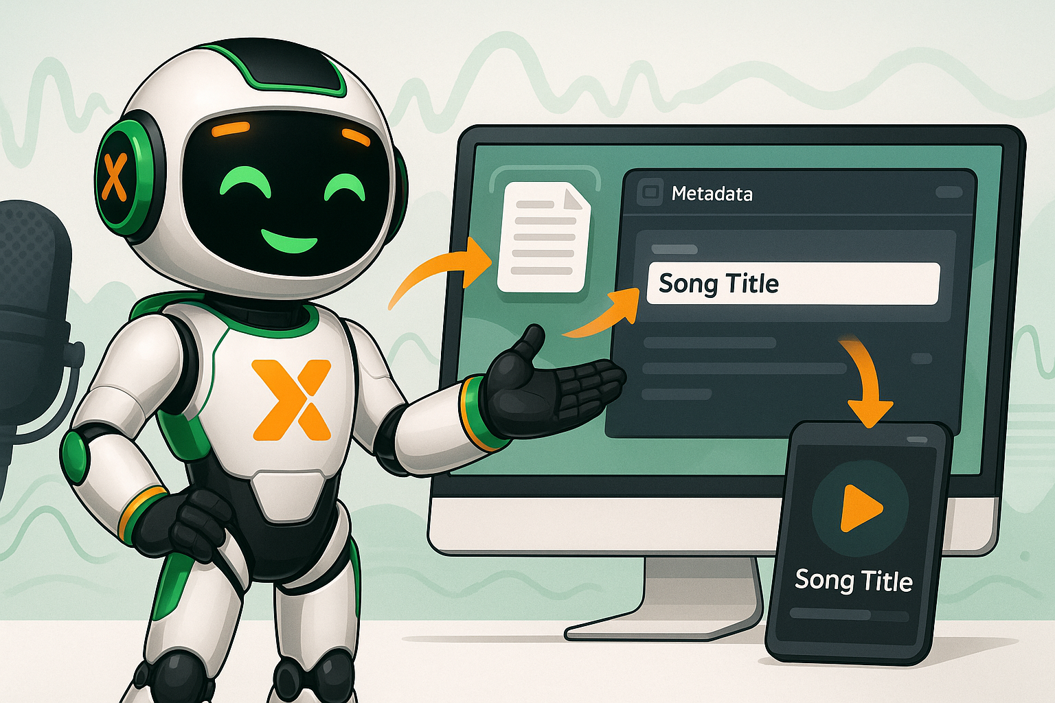 11. Configuração da metadata automática por arquivo TXT