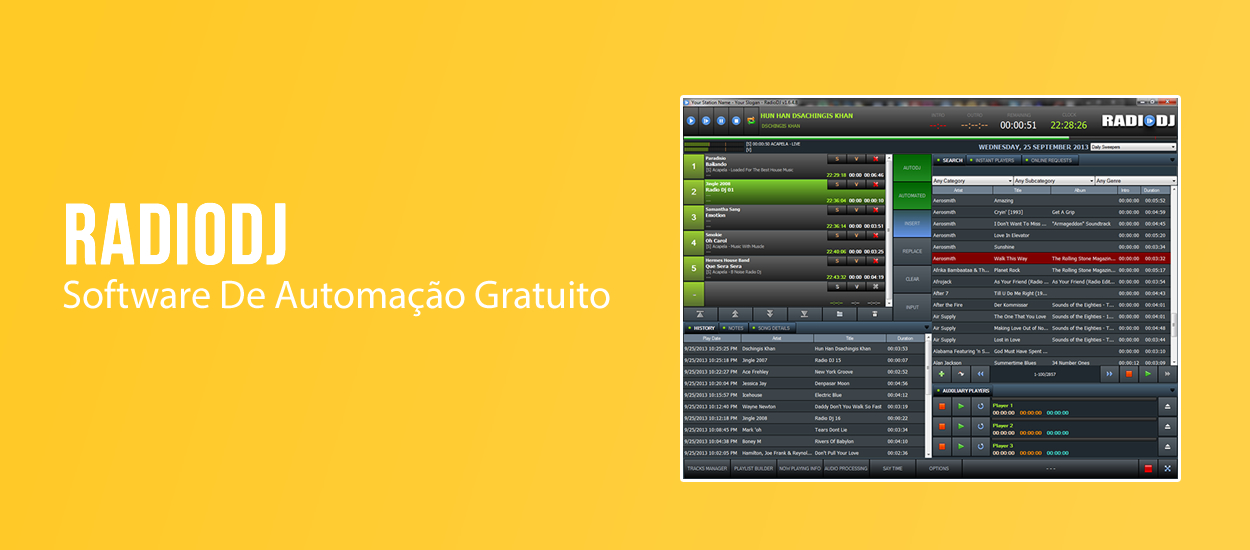 Software De Automação Gratuito RadioDJ